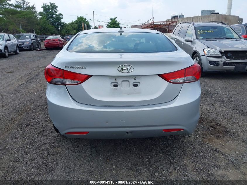 2012 Hyundai Elantra Gls Pzev VIN: 5NPDH4AE2CH123351 Lot: 40014918