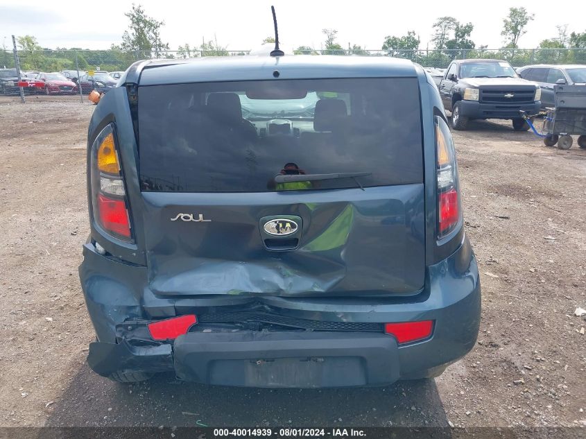2011 Kia Soul +/!/Sport VIN: KNDJT2A21B7299791 Lot: 40014939
