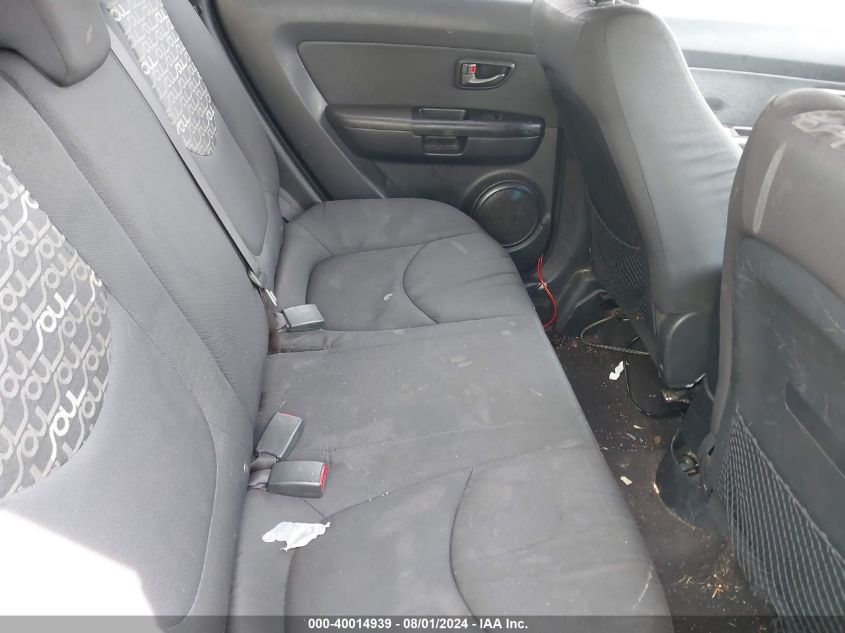 2011 Kia Soul +/!/Sport VIN: KNDJT2A21B7299791 Lot: 40014939