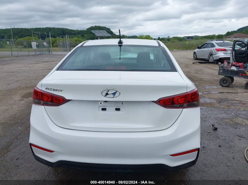 2022 Hyundai Accent Sel VIN: 3KPC24A6XNE162881 Lot: 40014940