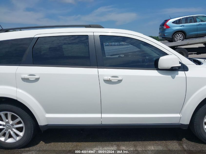 2016 Dodge Journey Sxt VIN: 3C4PDCBB9GT202299 Lot: 40014947