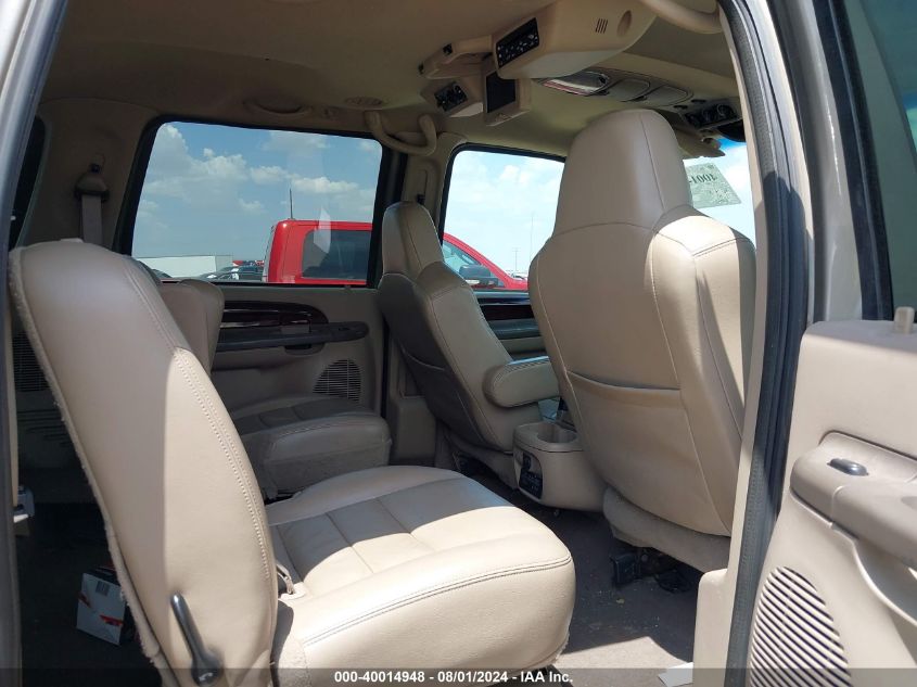 2004 Ford Excursion Limited VIN: 1FMSU43P74ED08240 Lot: 40014948