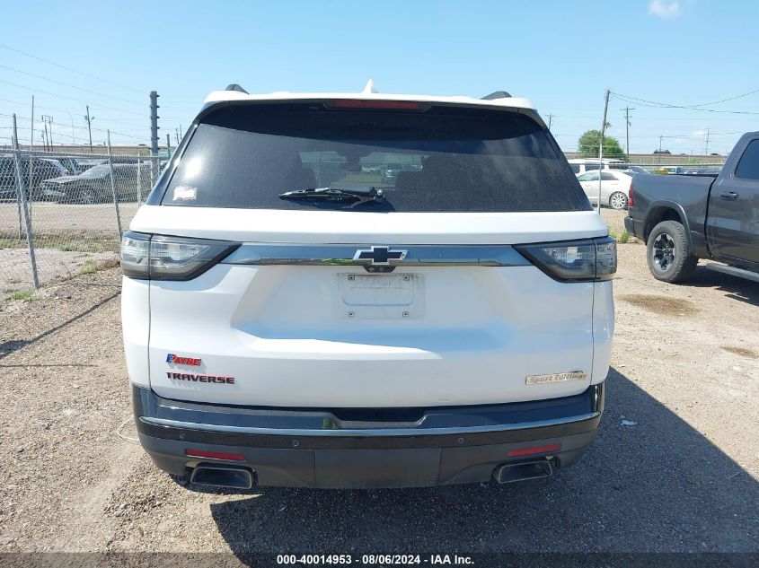 2020 Chevrolet Traverse Fwd Premier VIN: 1GNERKKW4LJ172143 Lot: 40014953