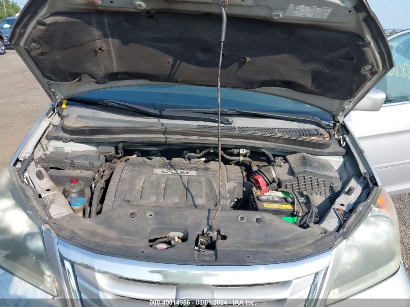 2009 Honda Odyssey Ex-L VIN: 5FNRL38629B016725 Lot: 40014956