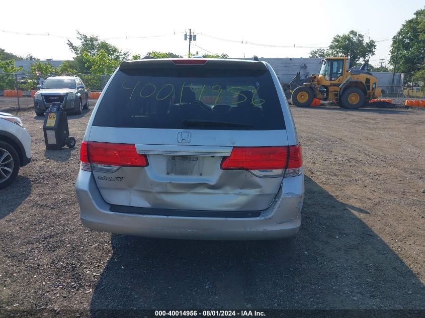 2009 Honda Odyssey Ex-L VIN: 5FNRL38629B016725 Lot: 40014956