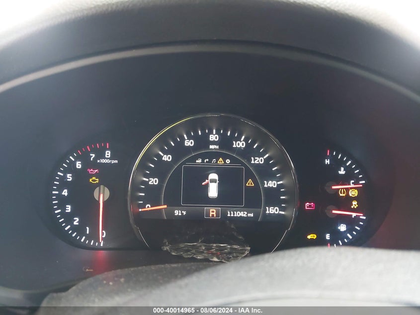 VIN 5XYPK4A58HG284302 2017 KIA SORENTO 3.3L SX