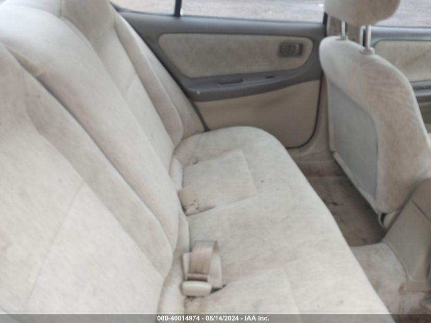 1999 Nissan Altima Gle/Gxe/Se/Se-L/Xe VIN: 1N4DL01D2XC195043 Lot: 40014974