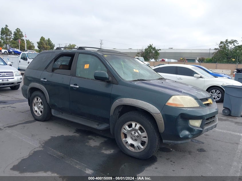 2001 ACURA MDX VIN: KMHD84LF3LU900787
