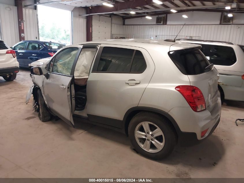 2021 Chevrolet Trax Fwd Ls VIN: KL7CJKSB1MB301520 Lot: 40015015