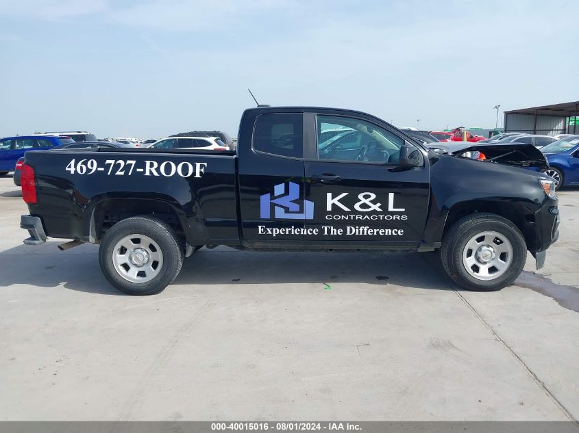 2021 Chevrolet Colorado 2Wd Long Box Lt VIN: 1GCHSCEA8M1279066 Lot: 40015016