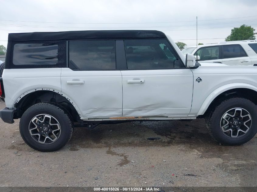 2024 Ford Bronco Outer Banks VIN: 1FMEE8BP1RLA05036 Lot: 40015026