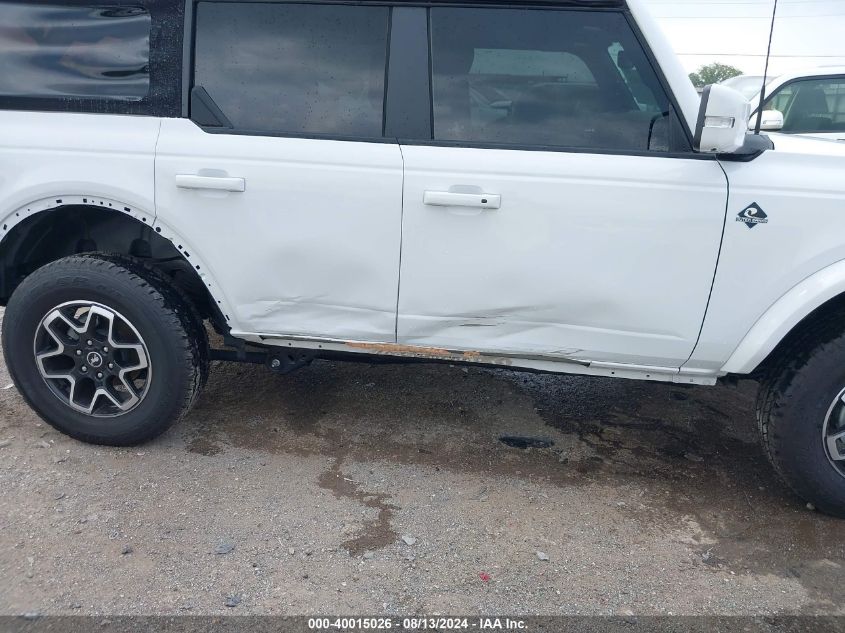 2024 Ford Bronco Outer Banks VIN: 1FMEE8BP1RLA05036 Lot: 40015026