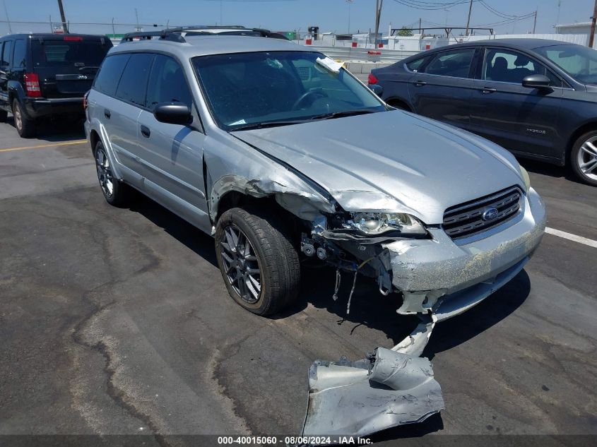 2006 Subaru Outback 2.5I VIN: 4S4BP61C567317817 Lot: 40015060