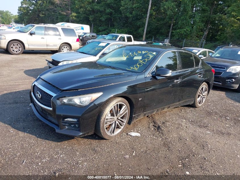 JN1BV7AP3EM672880 | 2014 INFINITI Q50