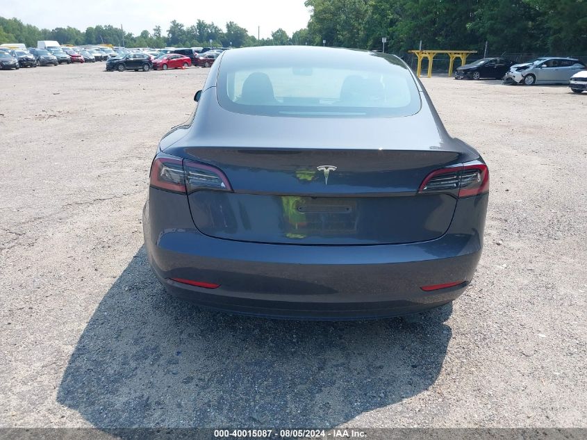 2023 Tesla Model 3 Rear-Wheel Drive VIN: 5YJ3E1EA4PF448355 Lot: 40015087