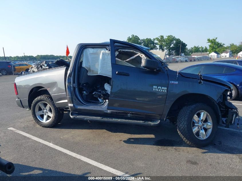 2018 Ram 1500 Express Quad Cab 4X4 6'4 Box VIN: 1C6RR7FT4JS184816 Lot: 40015089