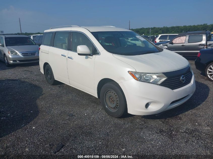 2013 Nissan Quest S VIN: JN8AE2KP8D9069472 Lot: 40015109