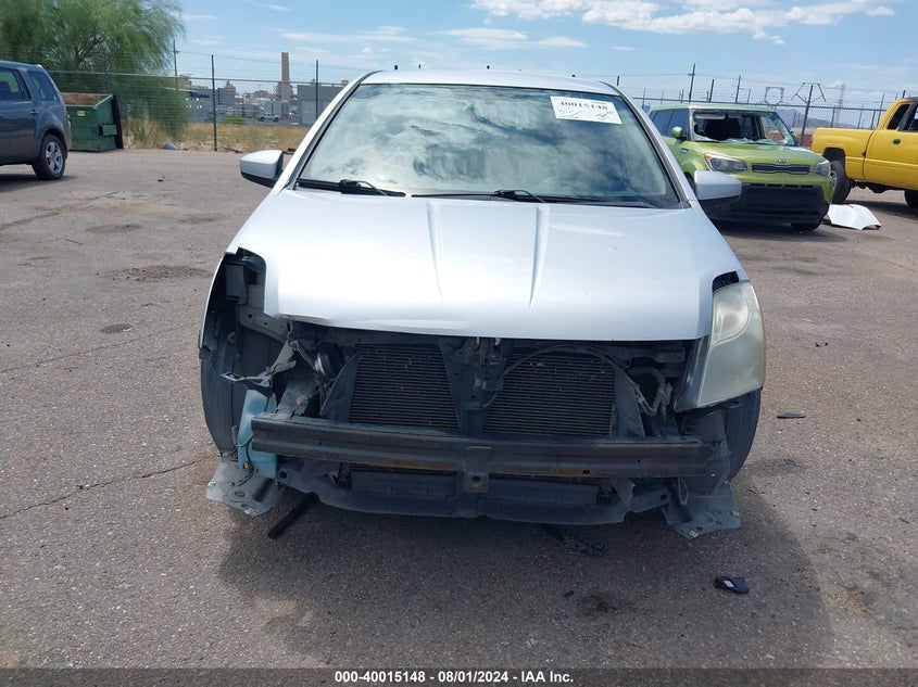 2012 Nissan Sentra 2.0 S VIN: 3N1AB6AP6CL732267 Lot: 40015148
