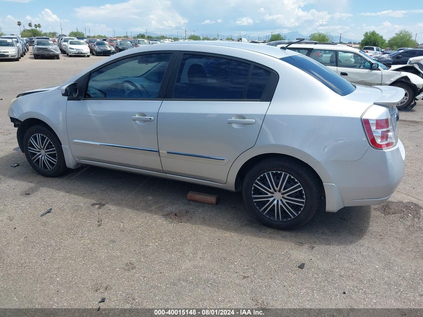 2012 Nissan Sentra 2.0 S VIN: 3N1AB6AP6CL732267 Lot: 40015148