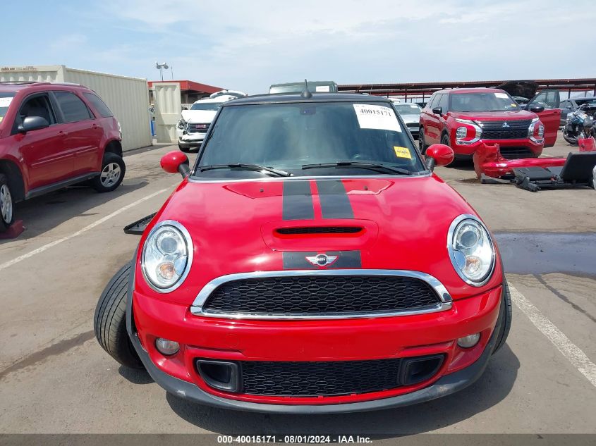 2013 Mini Convertible Cooper S VIN: WMWZP3C54DT297545 Lot: 40015171