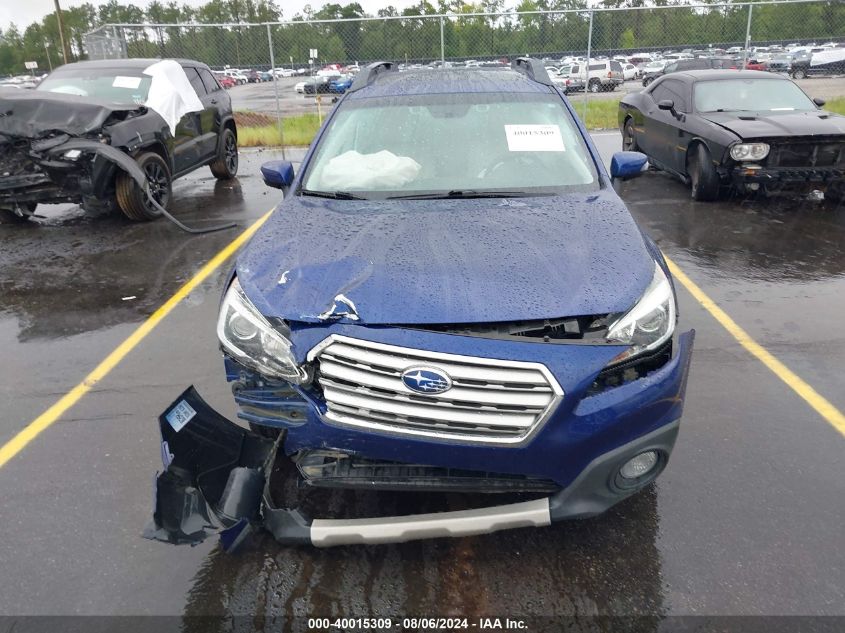 2015 Subaru Outback 2.5I Limited VIN: 4S4BSBNCXF3321256 Lot: 40015309