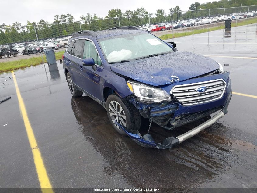 2015 Subaru Outback 2.5I Limited VIN: 4S4BSBNCXF3321256 Lot: 40015309