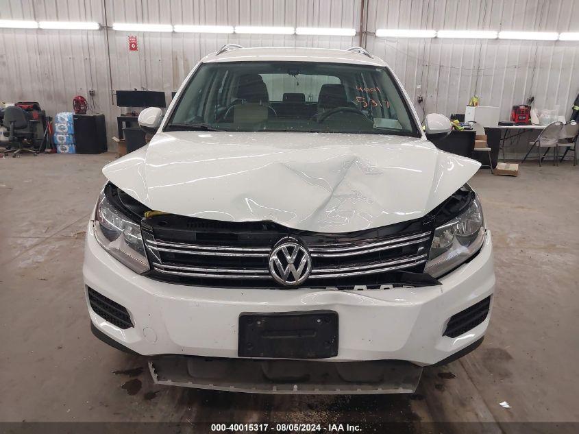 2016 VOLKSWAGEN TIGUAN S/SE/SEL/R-LINE - WVGBV7AX2GW537289