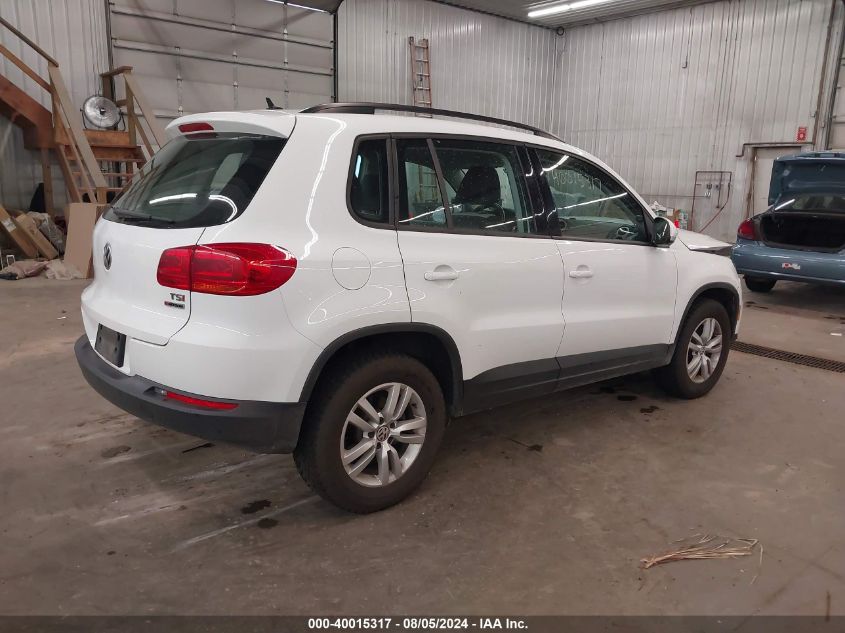 2016 VOLKSWAGEN TIGUAN S/SE/SEL/R-LINE - WVGBV7AX2GW537289