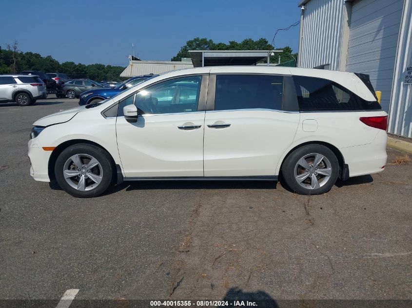 2019 Honda Odyssey Ex-L VIN: 5FNRL6H78KB094927 Lot: 40015355