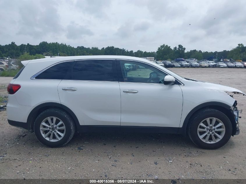 2020 Kia Sorento 2.4L L VIN: 5XYPG4A3XLG693457 Lot: 40015356