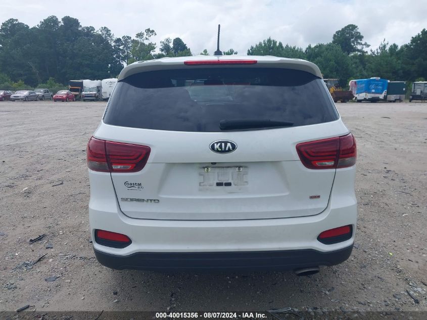 2020 Kia Sorento 2.4L L VIN: 5XYPG4A3XLG693457 Lot: 40015356