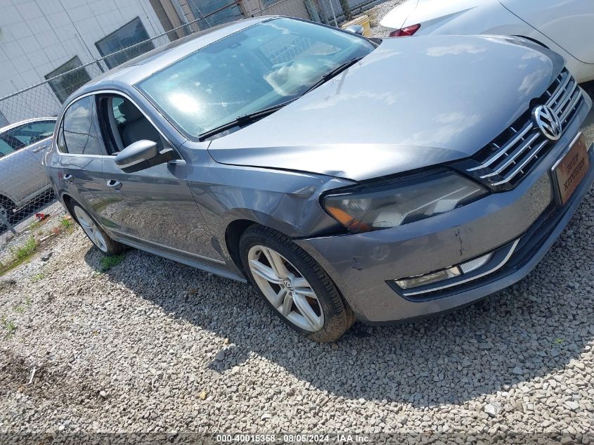 2013 Volkswagen Passat Sel VIN: 1VWCN7A34DC010130 Lot: 40015358