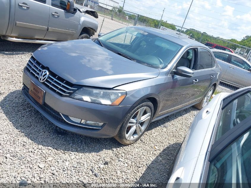 2013 Volkswagen Passat Sel VIN: 1VWCN7A34DC010130 Lot: 40015358