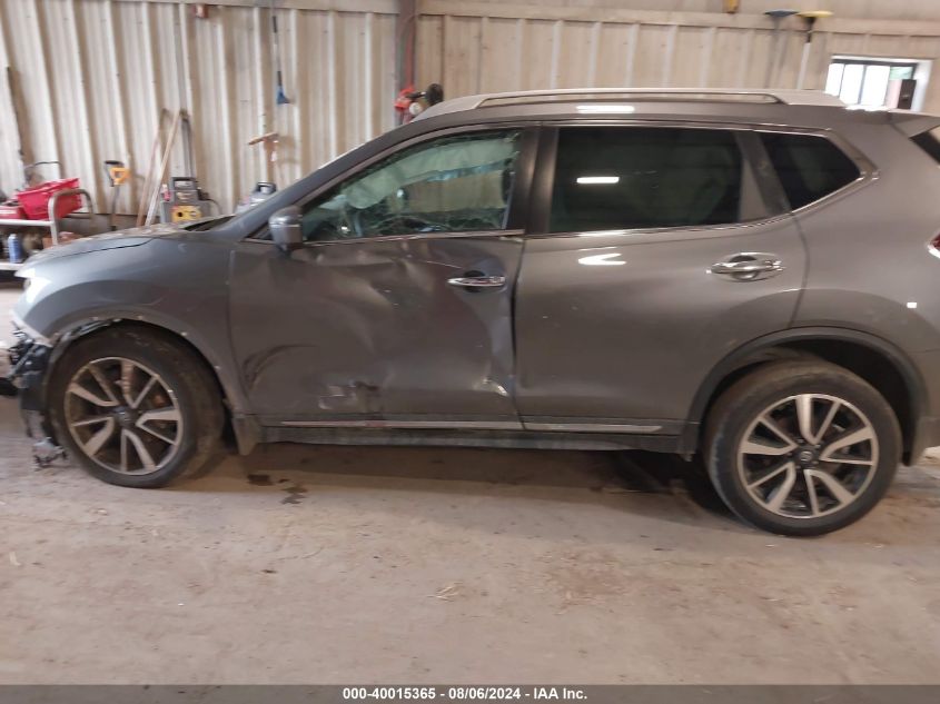 2019 Nissan Rogue Sl VIN: 5N1AT2MV8KC818005 Lot: 40015365