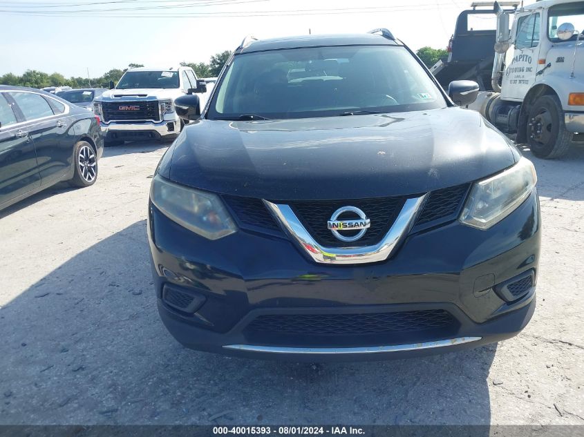 2014 Nissan Rogue Sv VIN: 5N1AT2MVXEC871003 Lot: 40015393