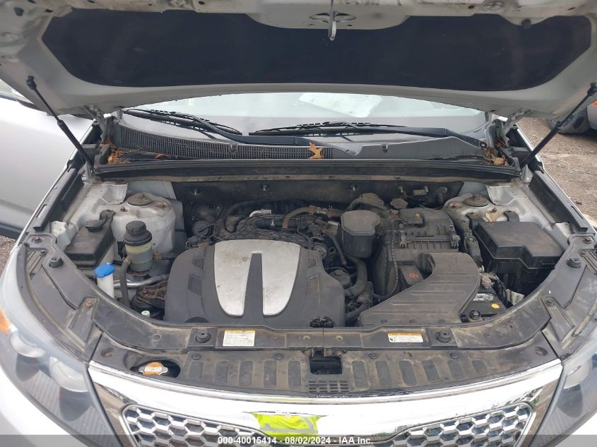 2012 Kia Sorento Lx V6 VIN: 5XYKT4A29CG249581 Lot: 40015414