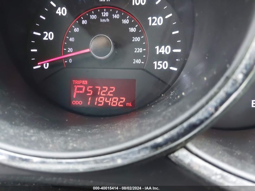 2012 Kia Sorento Lx V6 VIN: 5XYKT4A29CG249581 Lot: 40015414