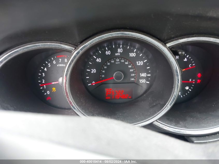 2012 Kia Sorento Lx V6 VIN: 5XYKT4A29CG249581 Lot: 40015414