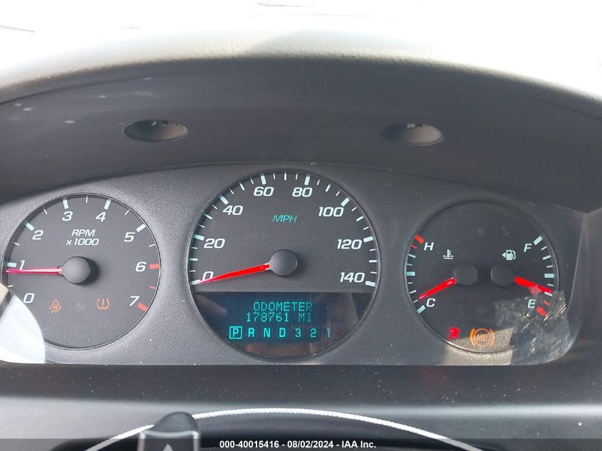 2011 Chevrolet Impala Ls VIN: 2G1WF5EK6B1305695 Lot: 40015416