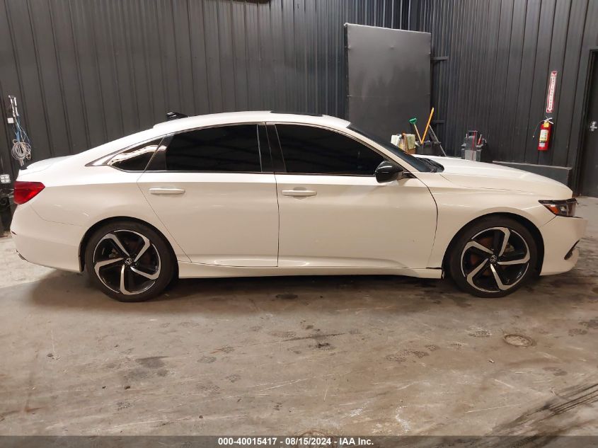 2021 Honda Accord Sport 2.0T VIN: 1HGCV2F35MA029037 Lot: 40015417