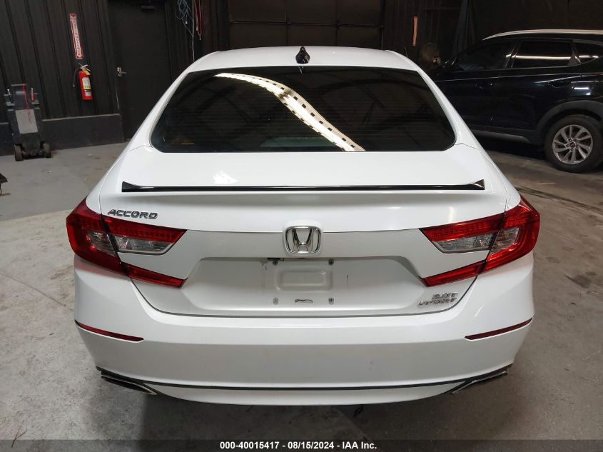 2021 Honda Accord Sport 2.0T VIN: 1HGCV2F35MA029037 Lot: 40015417