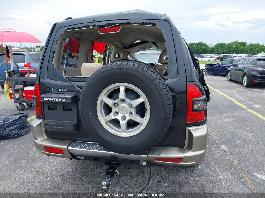 2002 Mitsubishi Montero Limited VIN: JA4MW51R12J069717 Lot: 40015432