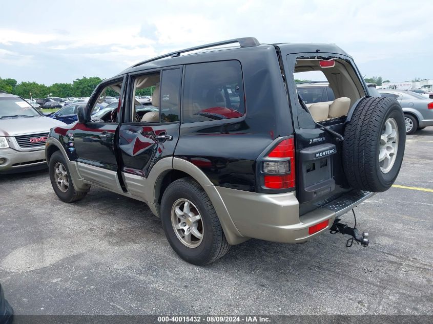 2002 Mitsubishi Montero Limited VIN: JA4MW51R12J069717 Lot: 40015432