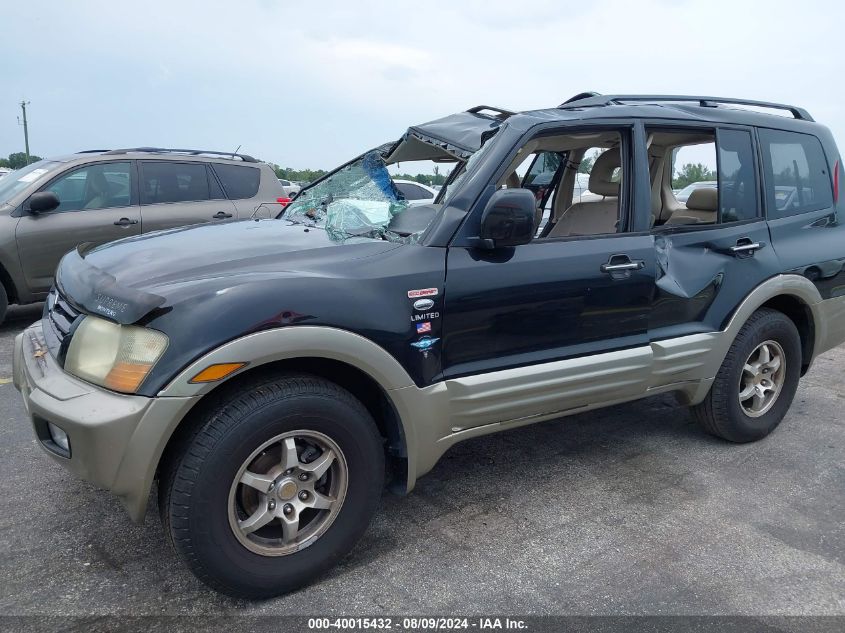 2002 Mitsubishi Montero Limited VIN: JA4MW51R12J069717 Lot: 40015432