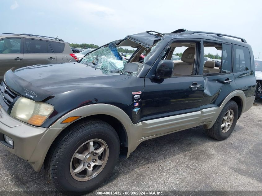 2002 Mitsubishi Montero Limited VIN: JA4MW51R12J069717 Lot: 40015432