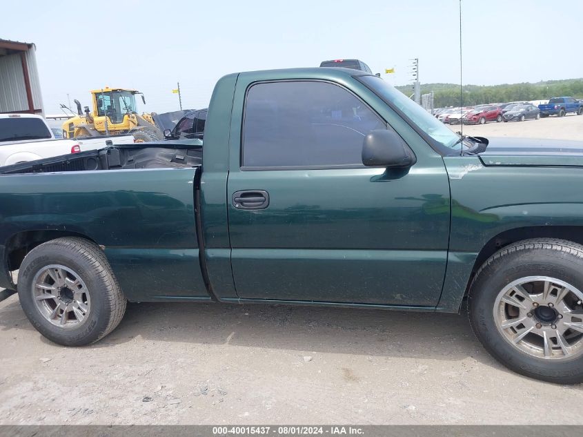 2005 Chevrolet Silverado 1500 Work Truck VIN: 1GCEC14X35Z199199 Lot: 40015437