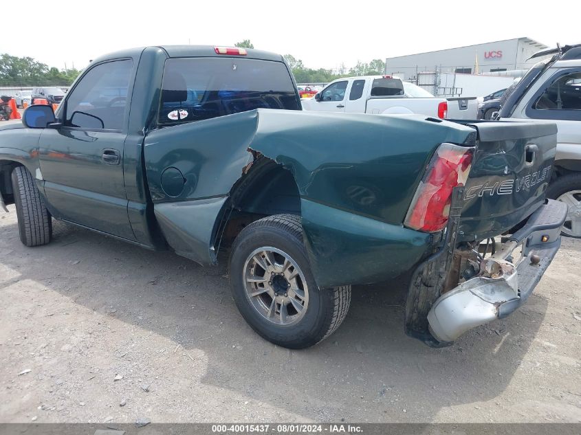 2005 Chevrolet Silverado 1500 Work Truck VIN: 1GCEC14X35Z199199 Lot: 40015437