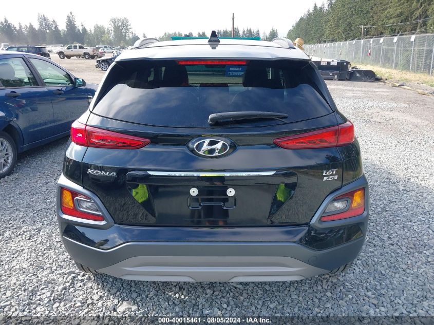 2019 Hyundai Kona Limited VIN: KM8K3CA5XKU332319 Lot: 40015461