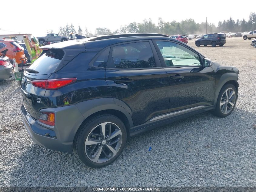 2019 Hyundai Kona Limited VIN: KM8K3CA5XKU332319 Lot: 40015461