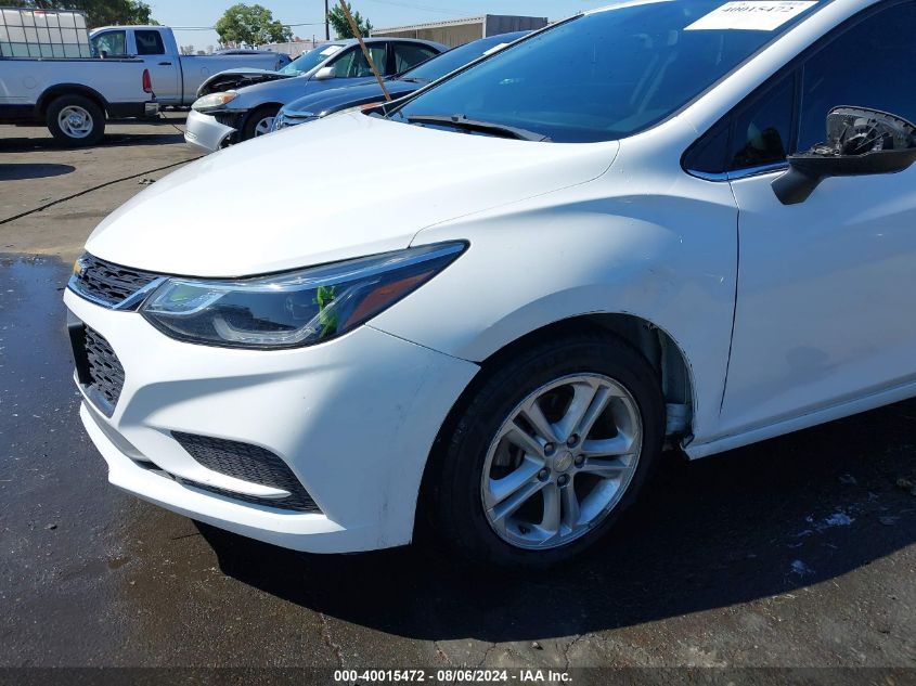 2018 Chevrolet Cruze Lt Auto VIN: 1G1BE5SM4J7111532 Lot: 40015472